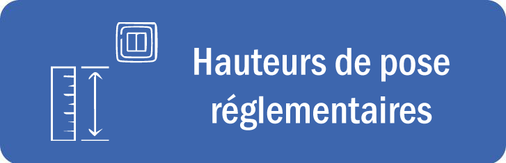 hauteur-reglementaire Hauteurs de pose réglementaires - Salle de Bain PMR